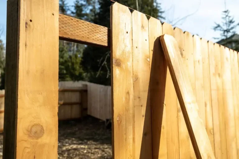 Fencing project 2 — Canopy & Crown Tree Care